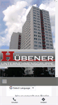 Mobile Screenshot of immobiliengesellschaft-berlin.de